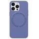 Чехол для iPhone 12 Pro Max New Leather Case With Magsafe Blue