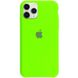 Чохол silicone case for iPhone 11 Pro (5.8") (Салатовий / Neon Green)