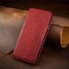 Кожаный чехол книжка GETMAN Cubic (PU) для Xiaomi Redmi 10C Красный
