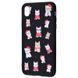 TPU чехол WAVE Fancy для Apple iPhone XS Max (6.5") (Dogs / Black)