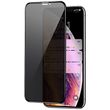Защитное стекло Privacy 5D (full glue) (тех.пак) для Apple iPhone 12 Pro / 12 (6.1") (Черный)