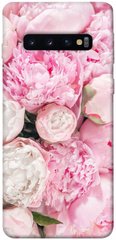 Чехол для Samsung Galaxy S10 PandaPrint Пионы цветы