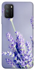 Чехол для Xiaomi Poco M3 PandaPrint Лаванда цветы