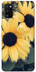 Чехол для Samsung Galaxy A41 PandaPrint Два подсолнуха цветы