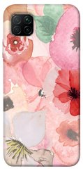Чехол для Huawei P40 Lite PandaPrint Акварельные цветы 3 цветы