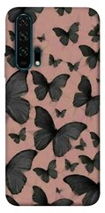 Чехол для Huawei Honor 20 Pro PandaPrint Порхающие бабочки паттерн