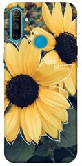 Чохол для Realme C3 PandaPrint Два соняшнику квіти