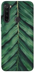 Чехол для Xiaomi Redmi Note 8T PandaPrint Пальмовый лист цветы