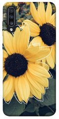 Чехол для Samsung Galaxy A70 (A705F) PandaPrint Два подсолнуха цветы