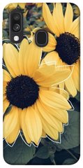 Чохол для Samsung Galaxy A40 (A405F) PandaPrint Два соняшнику квіти