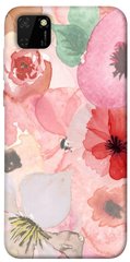 Чехол для Huawei Y5p PandaPrint Акварельные цветы 3 цветы