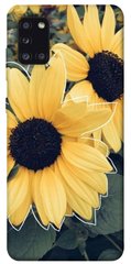Чехол для Samsung Galaxy A31 PandaPrint Два подсолнуха цветы