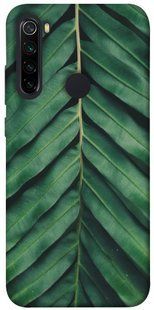 Чехол для Xiaomi Redmi Note 8 PandaPrint Пальмовый лист цветы