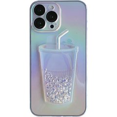 Чехол для iPhone 14 Shining Fruit Cocktail Case + скло на камеру Clear Diamond