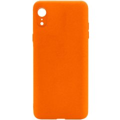 Силиконовый чехол Candy Full Camera для Apple iPhone XR (6.1"") Оранжевый / Orange
