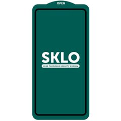Захисне скло SKLO 5D (full glue) для Samsung Galaxy A71 / Note 10 Lite / M51 / M62 / M52 Чорний