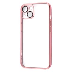 Чехол для iPhone 12/12 Pro Soft Jane + стекло на камеру Pink