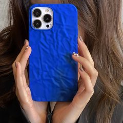 Чехол для iPhone 14 Textured Matte Case Blue