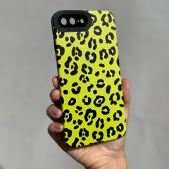 Чохол для iPhone 7 Plus / 8 Plus Rubbed Print Silicone Green leopard