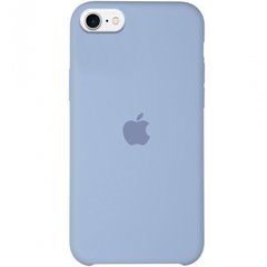 Чохол Silicone Case (AA) Для Apple iPhone SE (2020) (Блакитний / Lilac Blue)