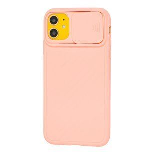 Чехол для iPhone 11 Multi-Colored camera protect розовый