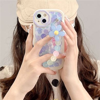 Чехол для iPhone 13 Pro Rose Ring Blue