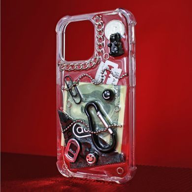Чохол об'ємний ручної роботи для iPhone 16 Plus That's My&reg; Сlassic Series. Minimal Black