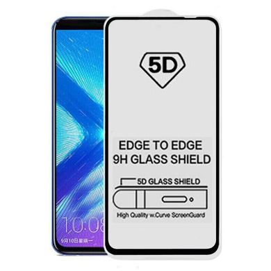5D стекло для Samsung Galaxy M11 Black Полный клей / Full Glue, Черный