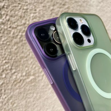 Чехол для iPhone 12 / 12 Pro Matt Clear Case ультратонкий, не желтеет Purple