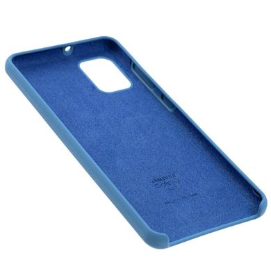 Чехол Silicone для Samsung Galaxy A31 (A315) Premium blue