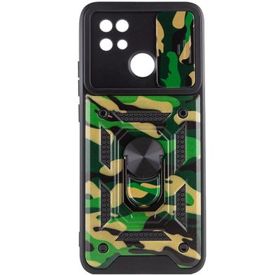 Удароміцний чохол Camshield Serge Ring Camo для Xiaomi Redmi 9C / 10A Зелений / Army Green