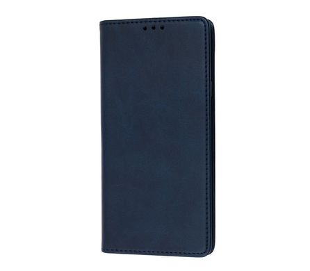Чехол книжка для Samsung Galaxy A20s (A207) Black magnet синий