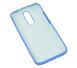 Чехол для Xiaomi Redmi 8 Silicone Full голубой с закрытым низом и микрофиброй