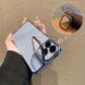 Чохол для iPhone 14 Pro Max TPU Camera Stand + Скло на камеру Blue
