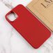 TPU чехол Bonbon Metal Style для Apple iPhone 14 Plus (6.7") Красный / Red