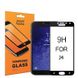 5D скло вигнуті краю для Samsung Galaxy J4 2018 premium smart boss ™ чорне