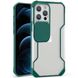 Чехол Camshield matte Ease TPU со шторкой для Apple iPhone 13 Pro (6.1"") Зеленый