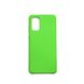 Чохол для Samsung Galaxy S20+ (G985) Silky Soft Touch "зелений"