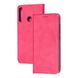Чехол книжка для Huawei P40 Lite E Black magnet розовый