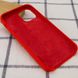 Чехол silicone case for iPhone 12 mini (5.4") (Красный/Red)