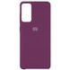 Чохол Silicone Cover (AAA) для Xiaomi Mi 10T / Mi 10T Pro (Фіолетовий / Grape)