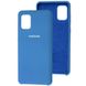 Чохол Silicone для Samsung Galaxy A31 (A315) Premium blue