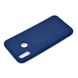 Силіконовий чохол TPU Soft for Huawei P20 Lite Темно-синій, Темно-сірий