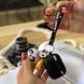 Силіконовий футляр Cute Charm для навушників AirPods Pro (Панда Дівчинка / Чорний)
