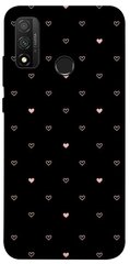 Чехол для Huawei P Smart (2020) PandaPrint Сердечки паттерн