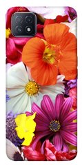 Чехол для Oppo A73 PandaPrint Бархатный сезон цветы
