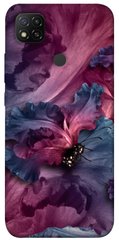 Чехол для Xiaomi Redmi 9C PandaPrint Насекомое цветы