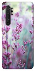 Чохол для Xiaomi Mi Note 10 Lite PandaPrint Лаванда 2 квіти