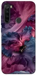 Чехол для Xiaomi Redmi Note 8T PandaPrint Насекомое цветы