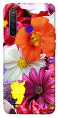 Чехол для Realme 5 Pro PandaPrint Бархатный сезон цветы